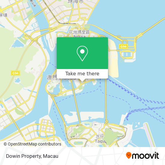 Dowin Property map