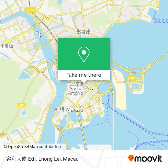 容利大廈 Edf. Lhong Lei map