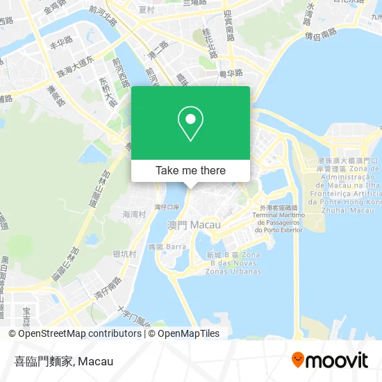 喜臨門麵家 map