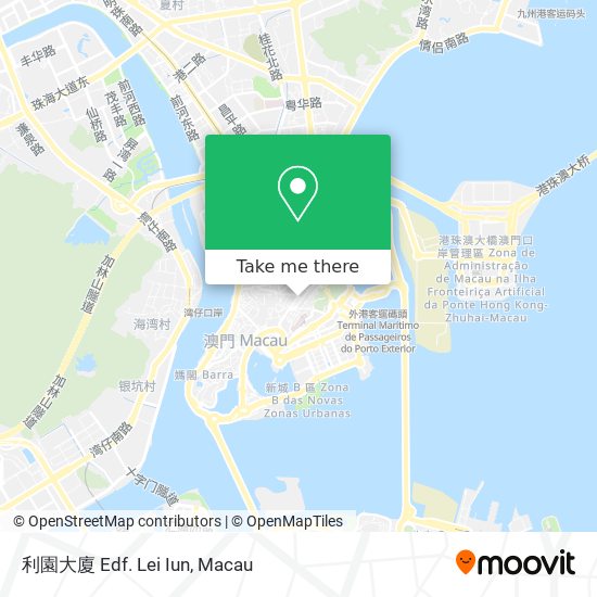 利園大廈 Edf. Lei Iun map