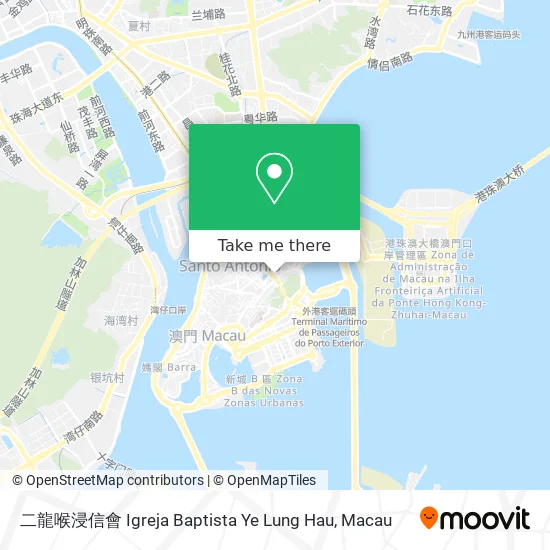 二龍喉浸信會 Igreja Baptista Ye Lung Hau map