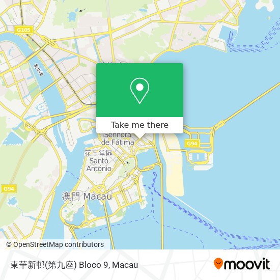 東華新邨(第九座) Bloco 9 map