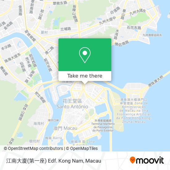 江南大廈(第一座) Edf. Kong Nam map