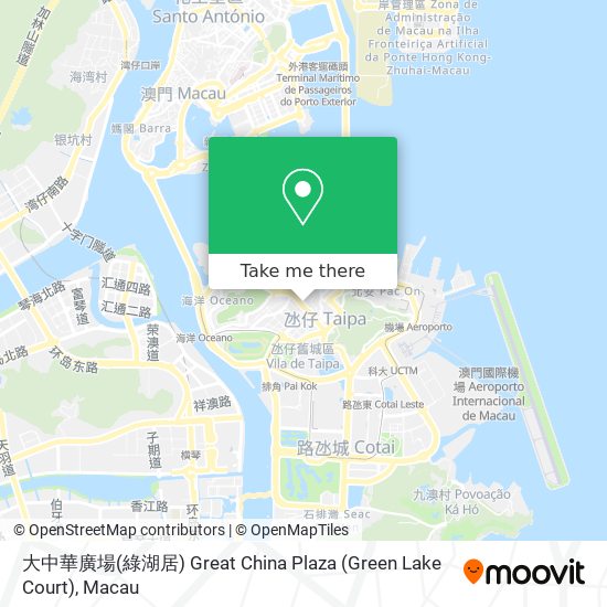 大中華廣場(綠湖居) Great China Plaza (Green Lake Court) map