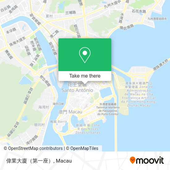 偉業大廈（第一座）地圖