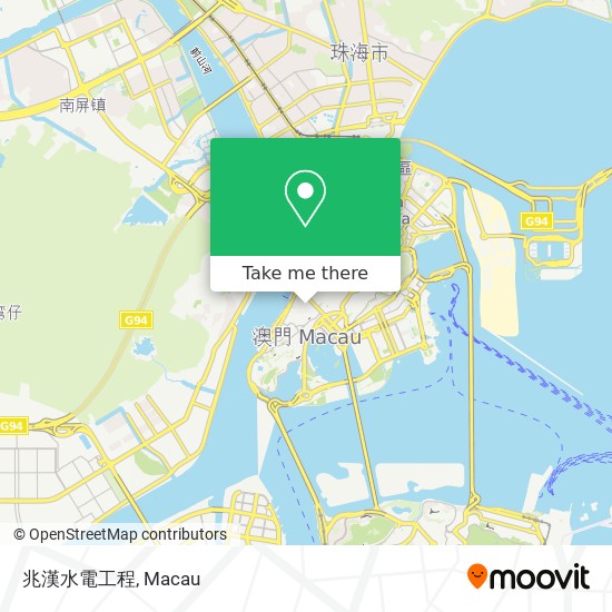 兆漢水電工程 map