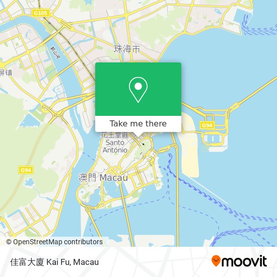 佳富大廈 Kai Fu map