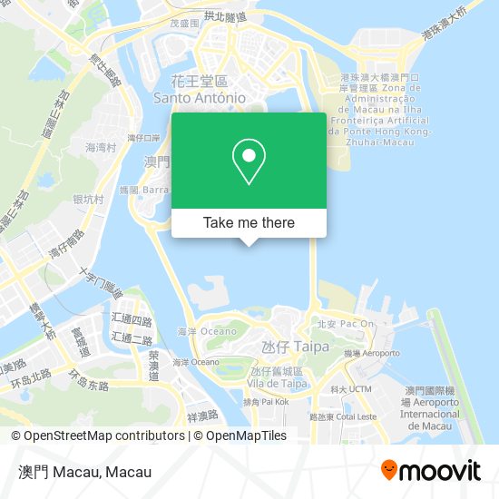 澳門 Macau map