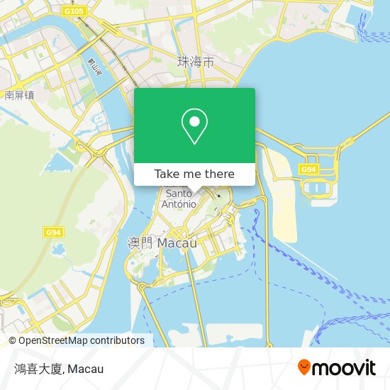 鴻喜大廈 map