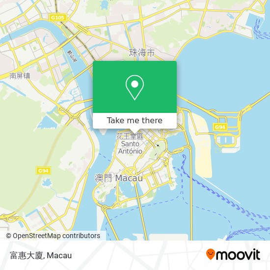 富惠大廈 map