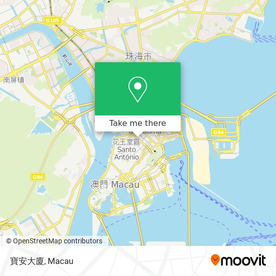 寶安大廈 map