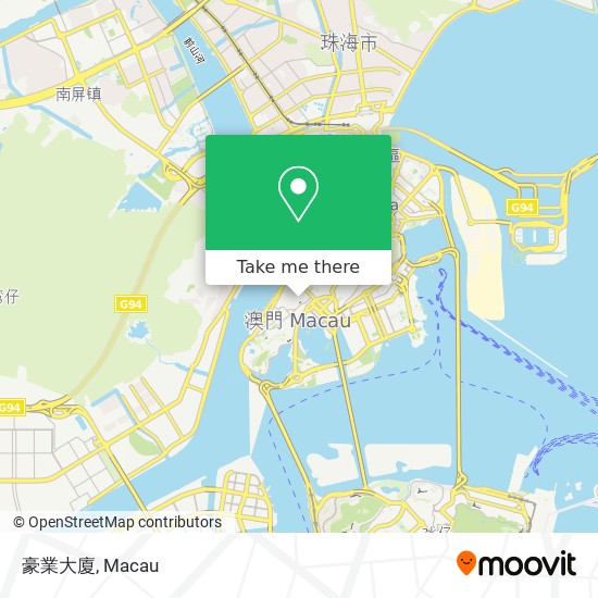 豪業大廈 map
