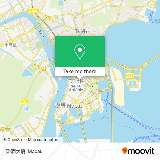 榮潤大廈 map