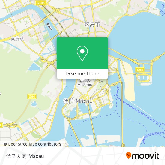 信良大廈 map