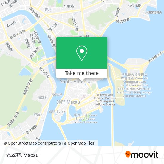 添翠苑 map