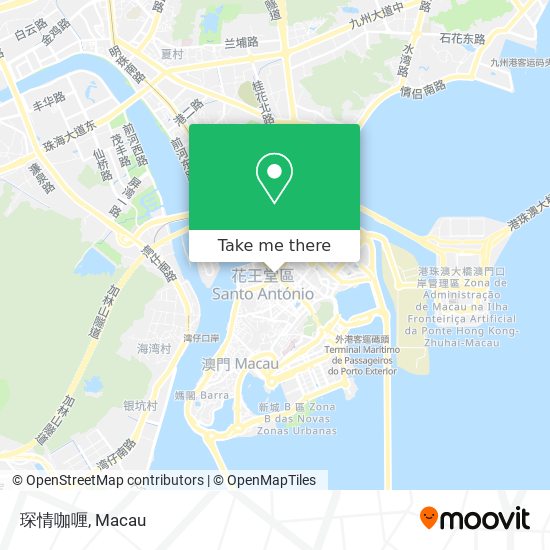 琛情咖喱 map