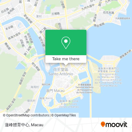 蓮峰體育中心 map