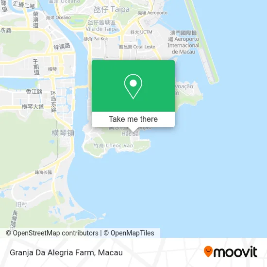 開心農耕場 Granja Da Alegria地圖