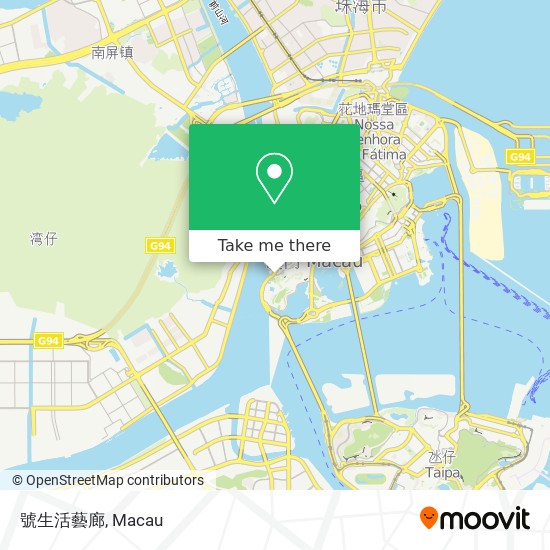 號生活藝廊 map