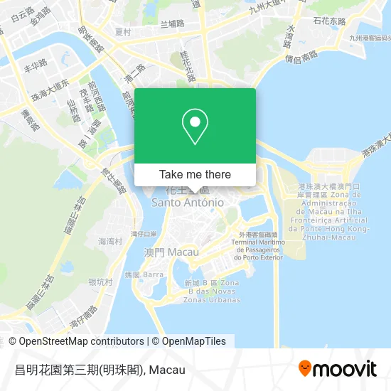 昌明花園第三期(明珠閣)地圖