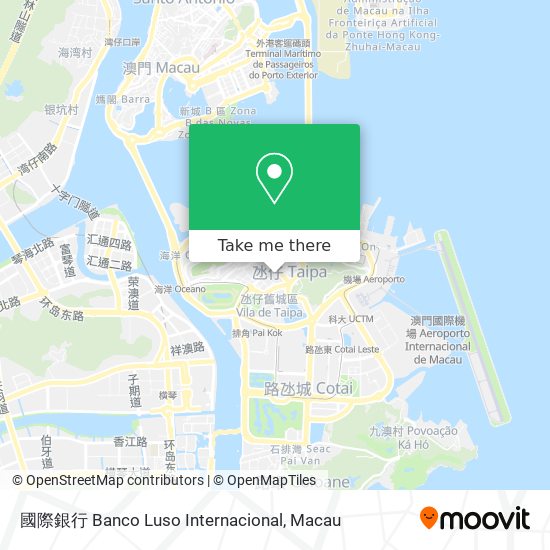 國際銀行 Banco Luso Internacional map