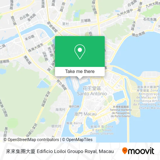 來來集團大廈 Edificio Loiloi Groupo Royal map