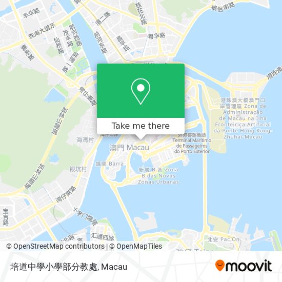 培道中學小學部分教處 map