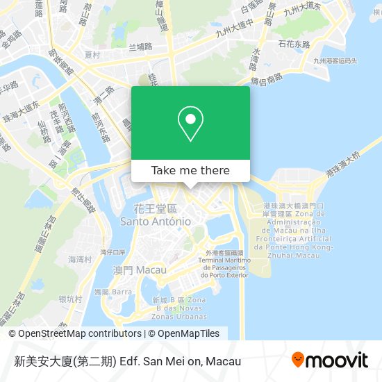 新美安大廈(第二期) Edf. San Mei on map