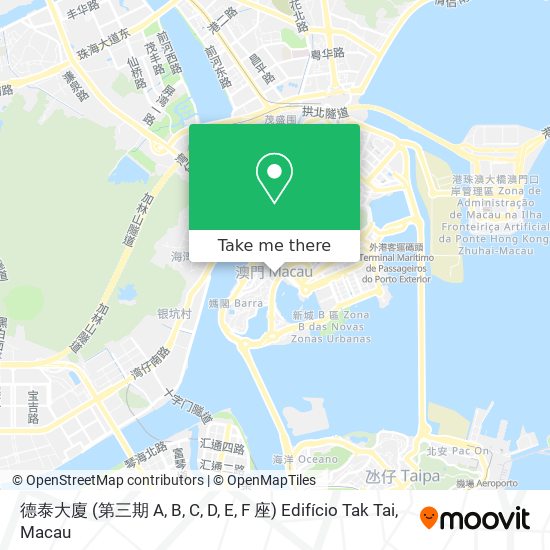 德泰大廈 (第三期 A, B, C, D, E, F 座) Edifício Tak Tai map
