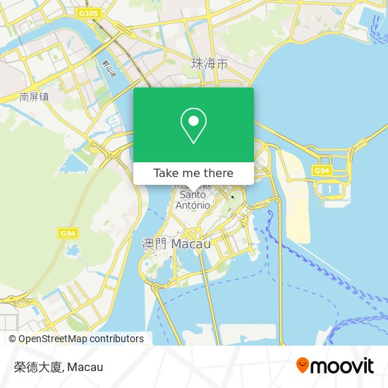 榮德大廈 map