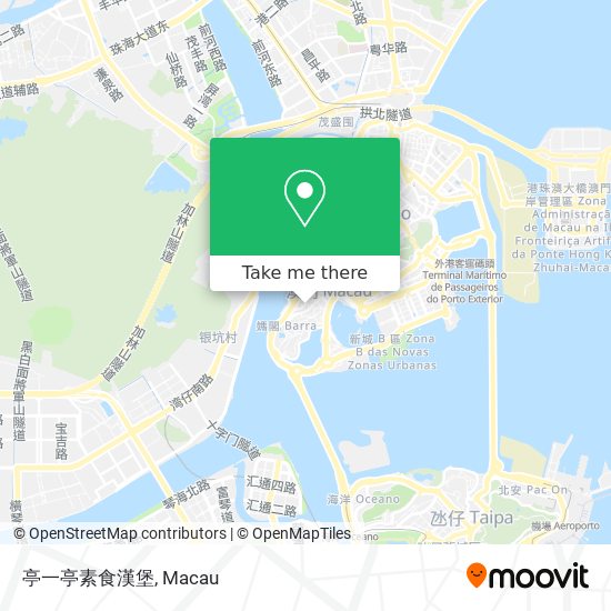 亭一亭素食漢堡 map