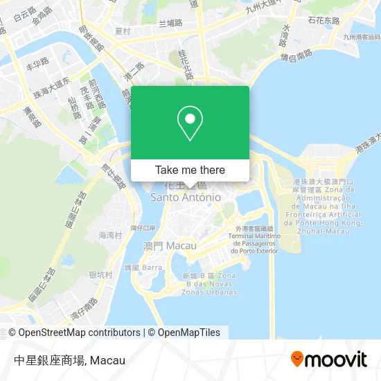 中星銀座商場地圖