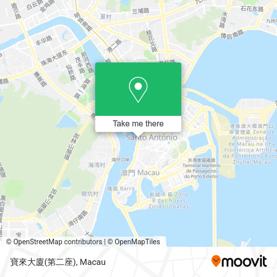 寶來大廈(第二座)地圖