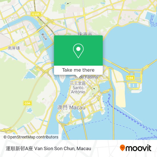 運順新邨A座 Van Sion Son Chun map