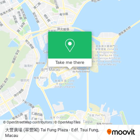 大豐廣場 (翠豐閣) Tai Fung Plaza - Edf. Tsui Fung map
