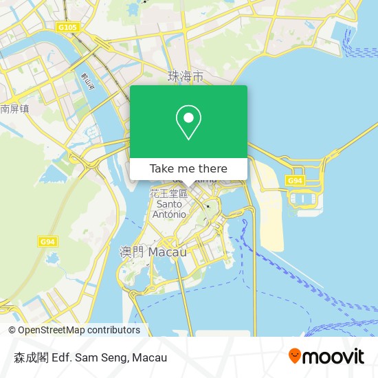 森成閣 Edf. Sam Seng map