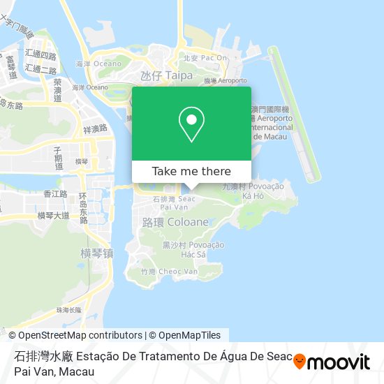 石排灣水廠 Estação De Tratamento De Água De Seac Pai Van map