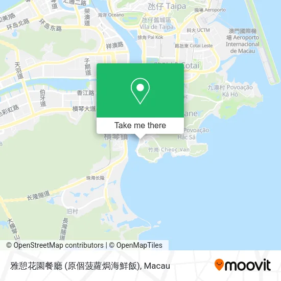 雅憩花園餐廳 (原個菠蘿焗海鮮飯)地圖