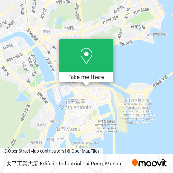 太平工業大廈 Edifício Industrial Tai Peng map