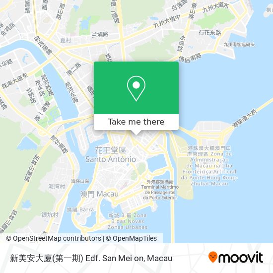 新美安大廈(第一期) Edf. San Mei on map