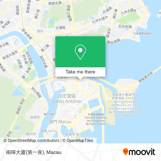 南暉大廈(第一座)地圖