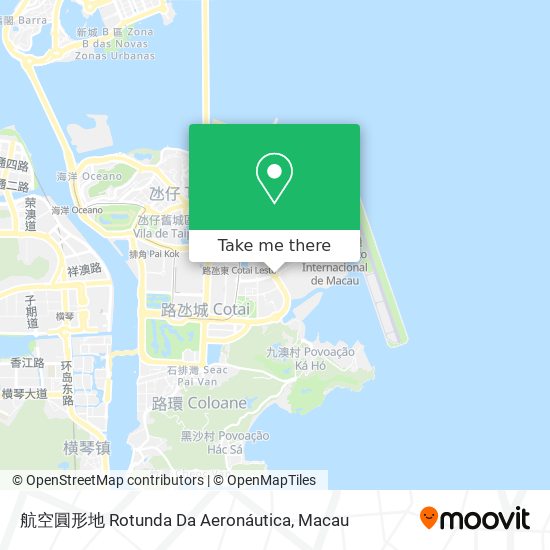 航空圓形地 Rotunda Da Aeronáutica map