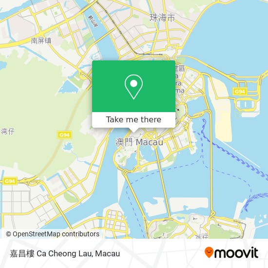 嘉昌樓 Ca Cheong Lau map
