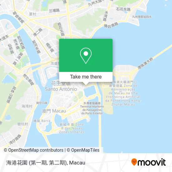 海港花園 (第一期, 第二期)地圖