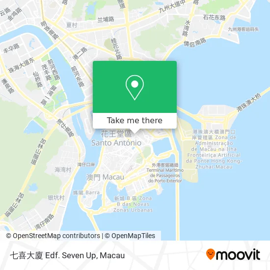 七喜大廈 Edf. Seven Up map