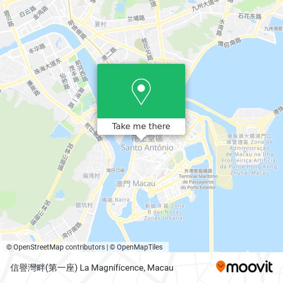 信譽灣畔(第一座) La Magnífícence map