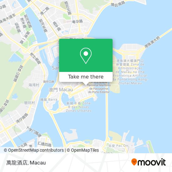 萬龍酒店 map