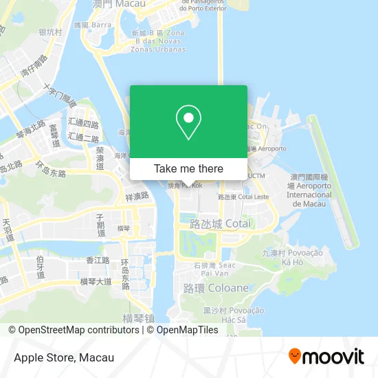 Apple Store map