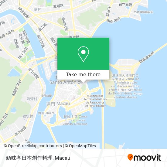 鮨味亭日本創作料理 map