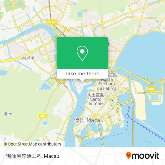 鴨涌河整治工程 map